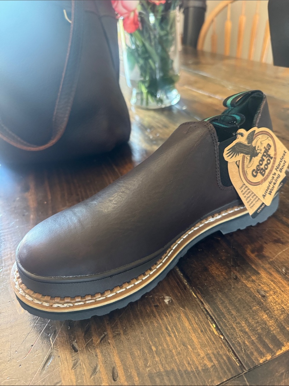Georgia Boot Men’s Romeo’s steel toe 10.5W